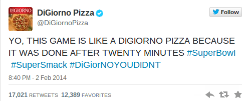 Digiorno Tweet