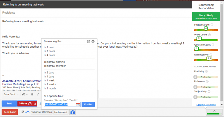 disable boomerang for gmail disable boomerang for gmail