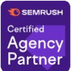 SEMRUSH Certified Agency Partner Badge